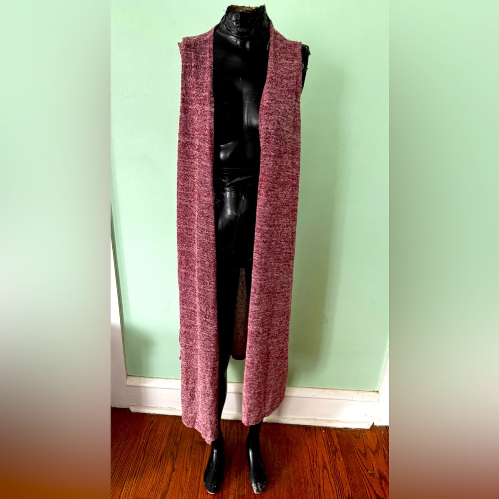 LuLaRoe Joy Longline Vest Size Medium